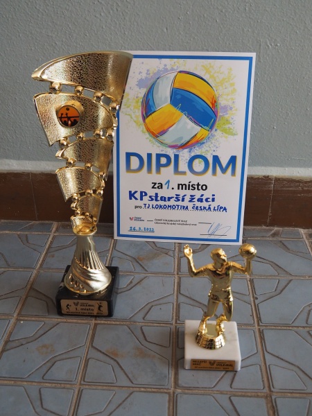 Ovládnutí Krajského přeboru starších žáků 2021-2022